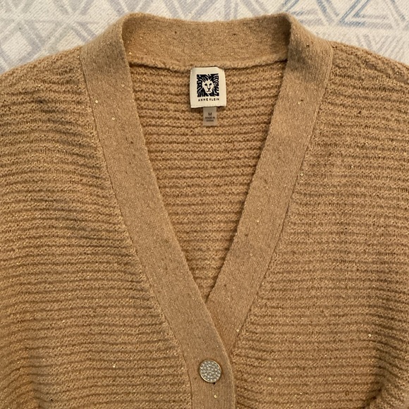 🌟Anne Klein Subtly Sparkly Cardigan🌟 - Picture 3 of 7